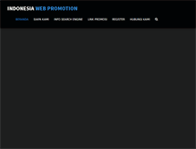 Tablet Screenshot of indonesiawebpromotion.com